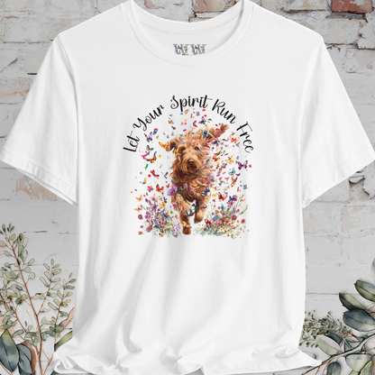 Wire Haired Vizsla 'Let your spirit run free' T shirt