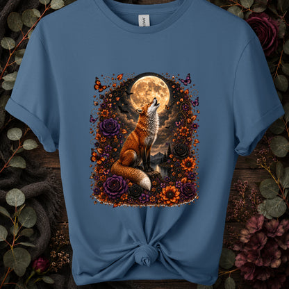 Wolf in Moonlight #2, Gildan 64000, unisex T shirt