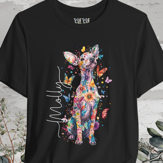 Xoloitzcuintle #1 Floral Personalized T shirt