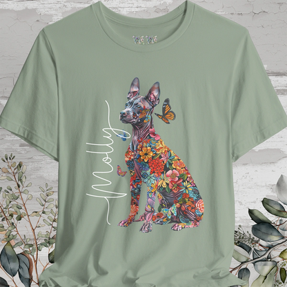 Xoloitzcuintle #2 Floral Personalized T shirt