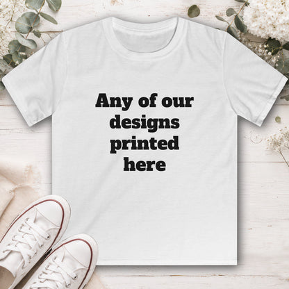Kids Softstyle Tee - any design