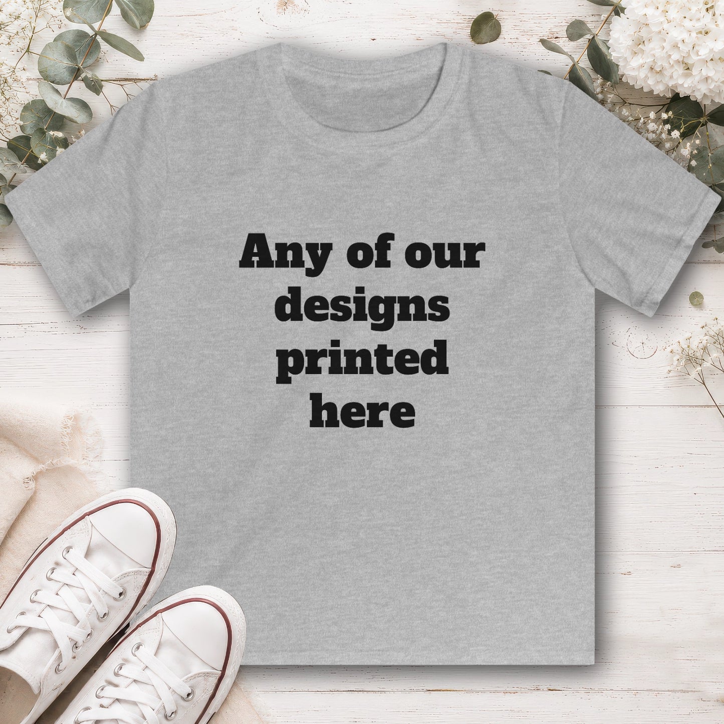 Kids Softstyle Tee - any design