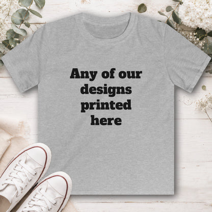 Kids Softstyle Tee - any design