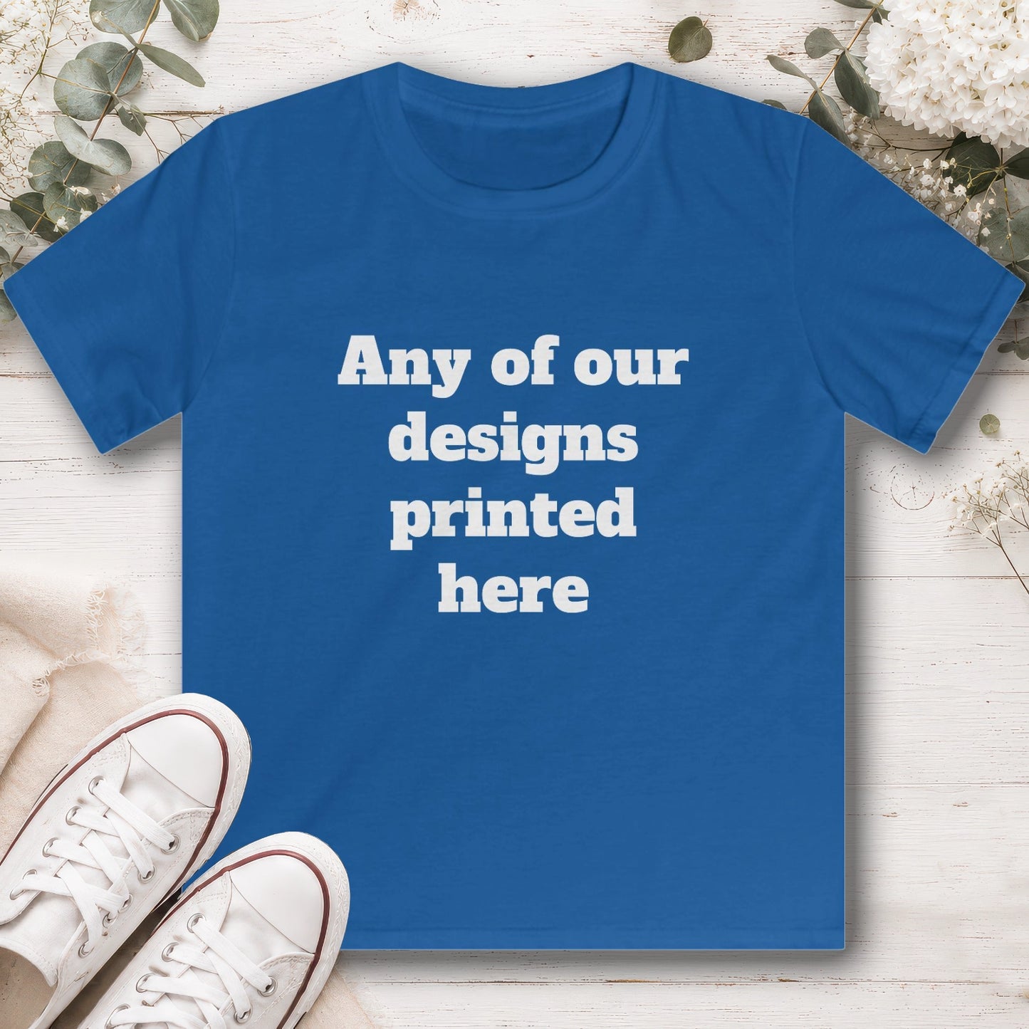 Kids Softstyle Tee - any design