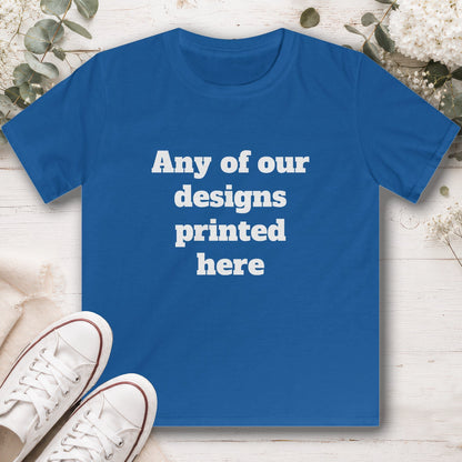 Kids Softstyle Tee - any design