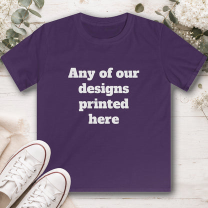Kids Softstyle Tee - any design