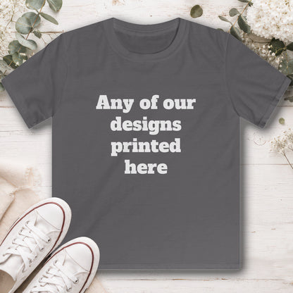 Kids Softstyle Tee - any design