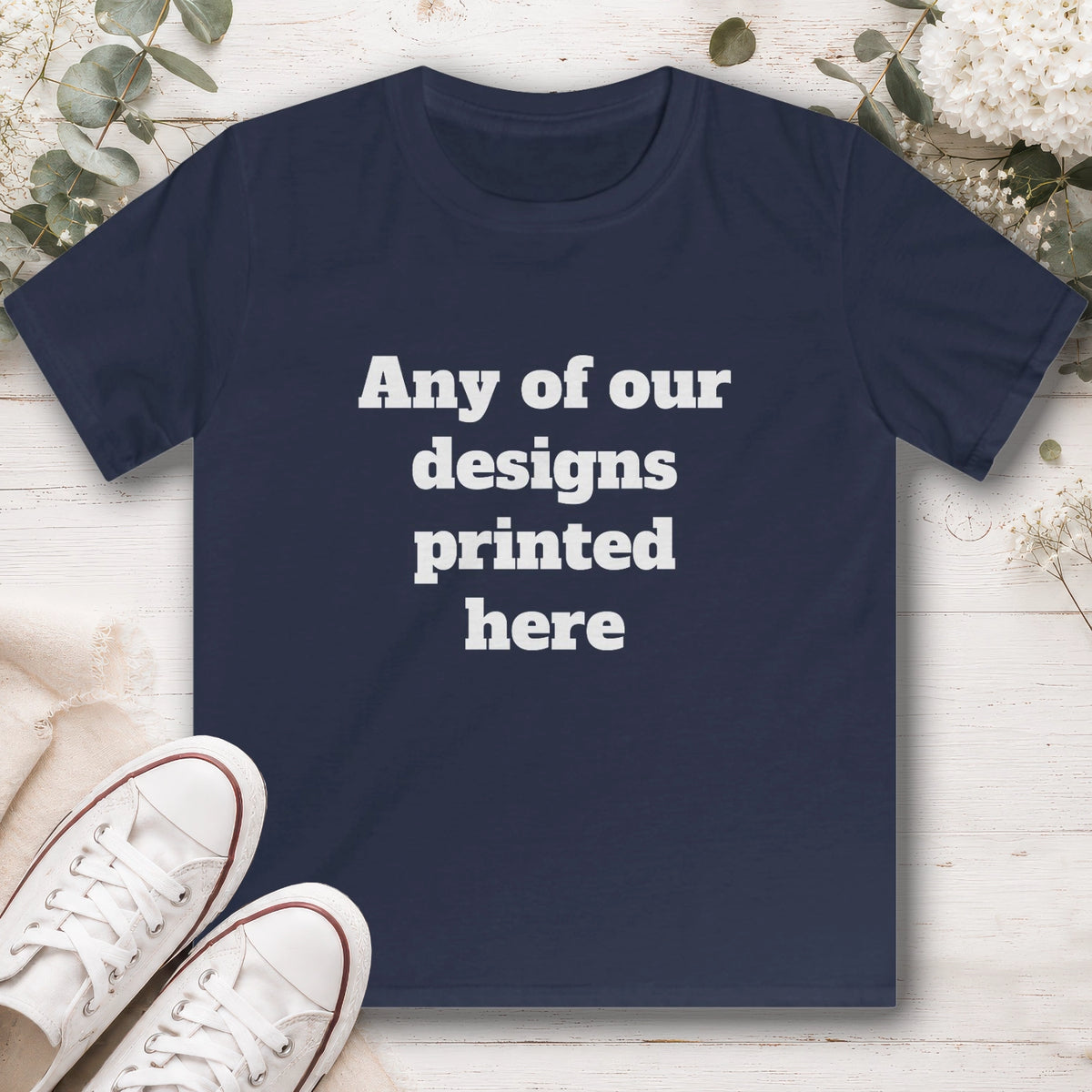 Kids Softstyle Tee - any design