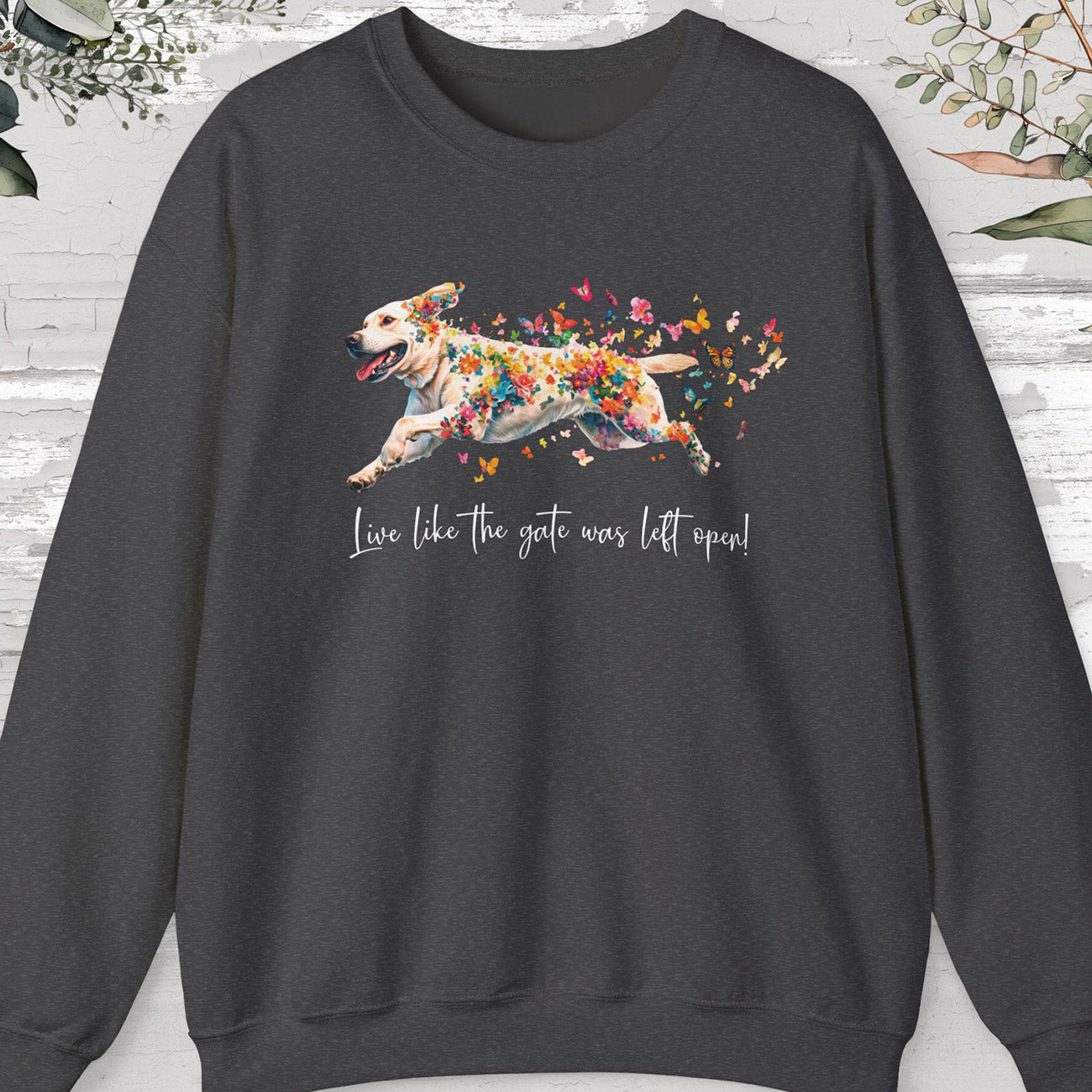Yellow Labrador Personalised Sweatshirt