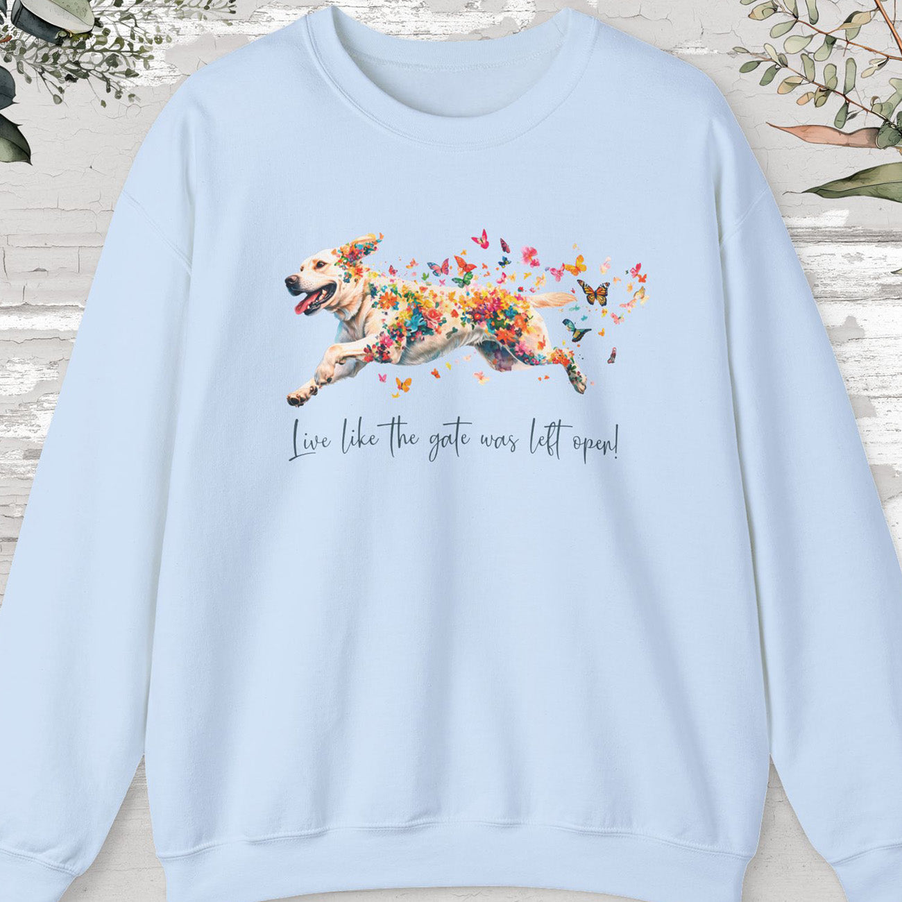 Yellow Labrador Personalised Sweatshirt