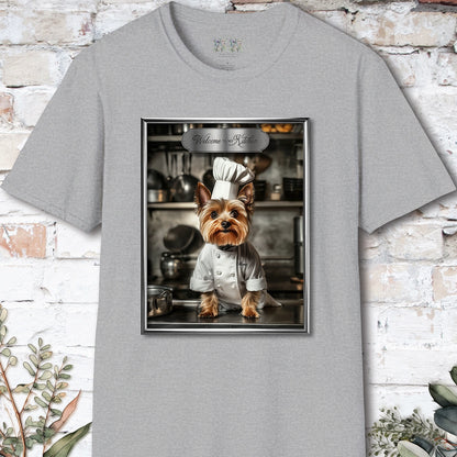 Yorkshire Terrier Chef Unisex T shirt