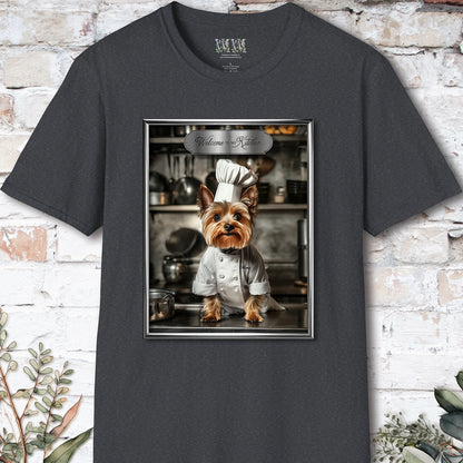 Yorkshire Terrier Chef Unisex T shirt