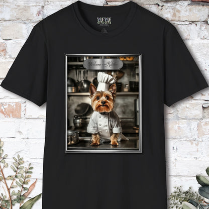 Yorkshire Terrier Chef Unisex T shirt