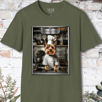 Yorkshire Terrier Chef Unisex T shirt