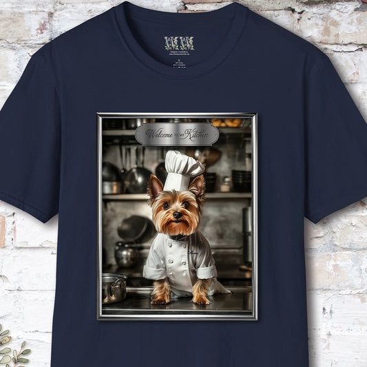 Yorkshire Terrier Chef Unisex T shirt