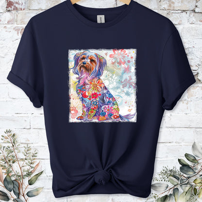 Yorkshire Terrier Retro, Unisex T-shirt.