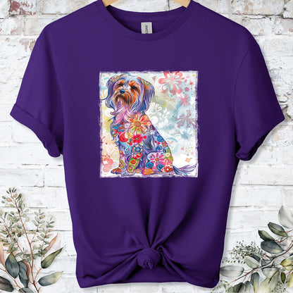 Yorkshire Terrier Retro, Unisex T-shirt.