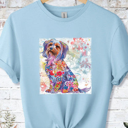 Yorkshire Terrier Retro, Unisex T-shirt.