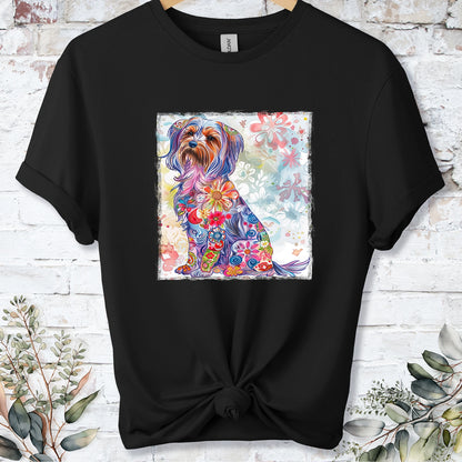 Yorkshire Terrier Retro, Unisex T-shirt.