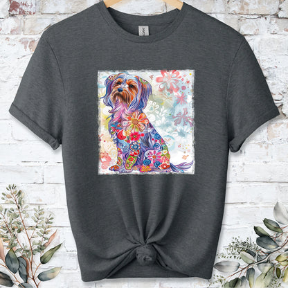 Yorkshire Terrier Retro, Unisex T-shirt.
