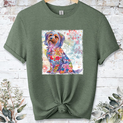 Yorkshire Terrier Retro, Unisex T-shirt.