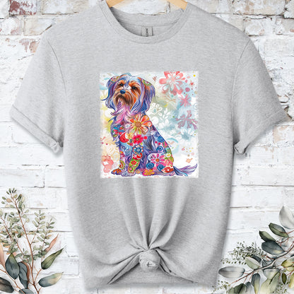 Yorkshire Terrier Retro, Unisex T-shirt.