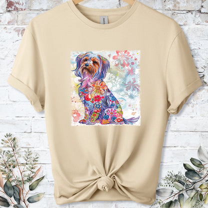 Yorkshire Terrier Retro, Unisex T-shirt.