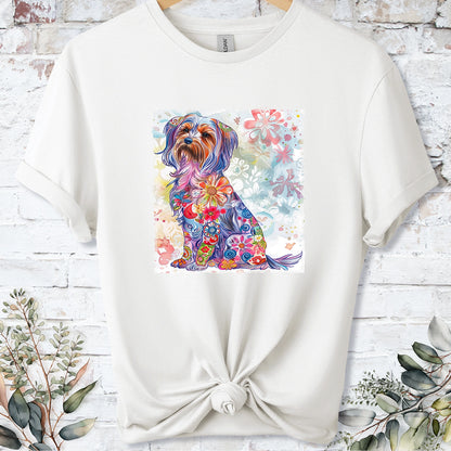 Yorkshire Terrier Retro, Unisex T-shirt.