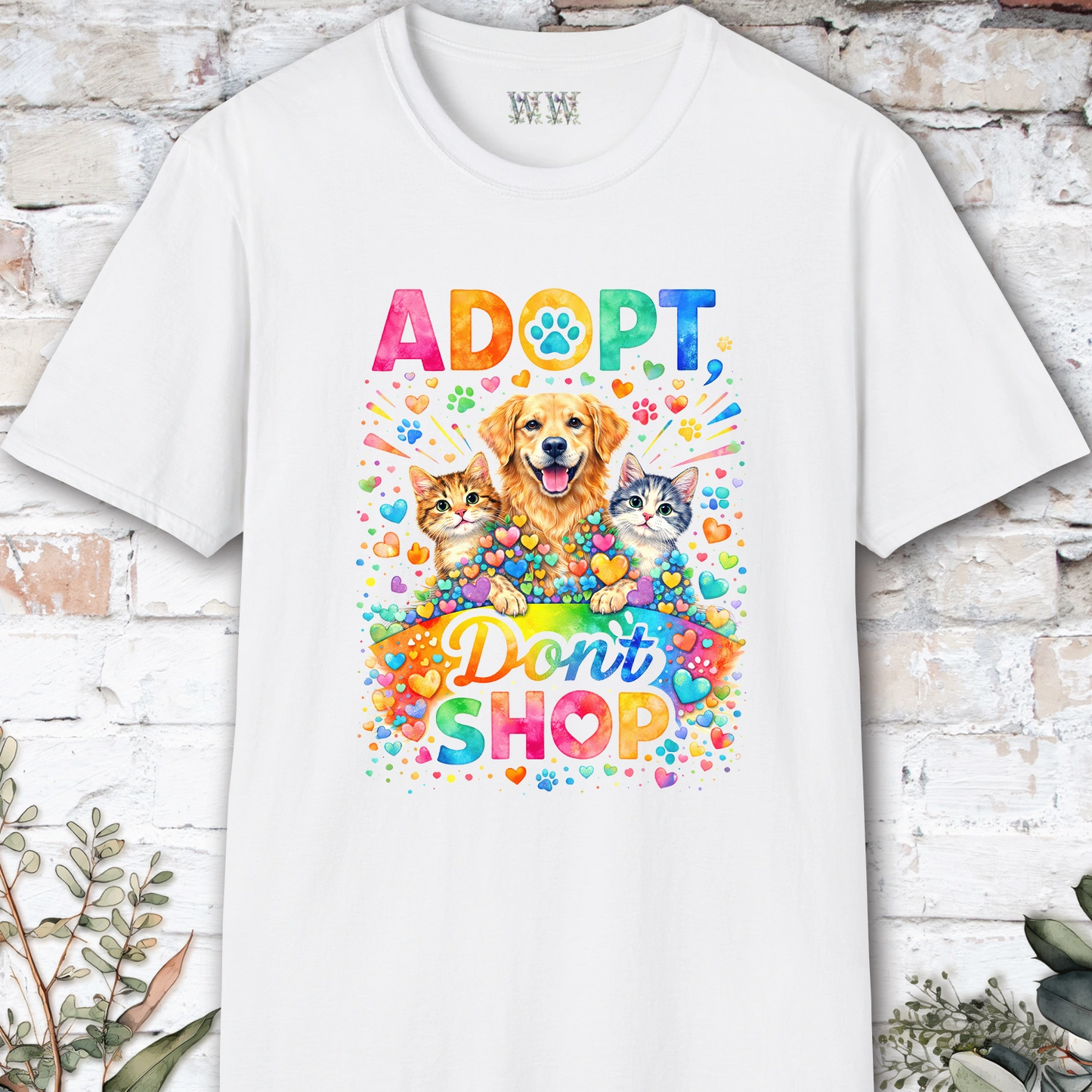 Adopt, Don't Shop #2, Unisex T shirt