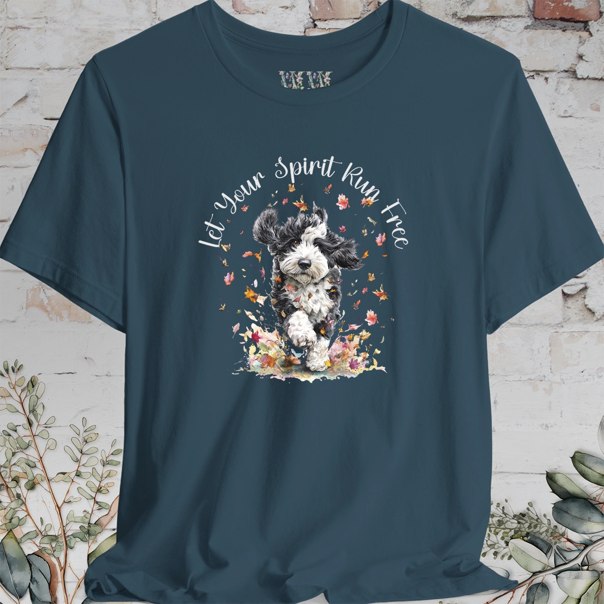 Bernedoodle #2 'Let your spirit run free' T shirt