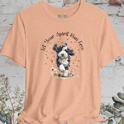 Bernedoodle #2 'Let your spirit run free' T shirt