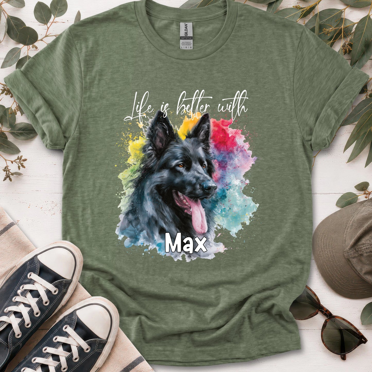 Heather Military Green