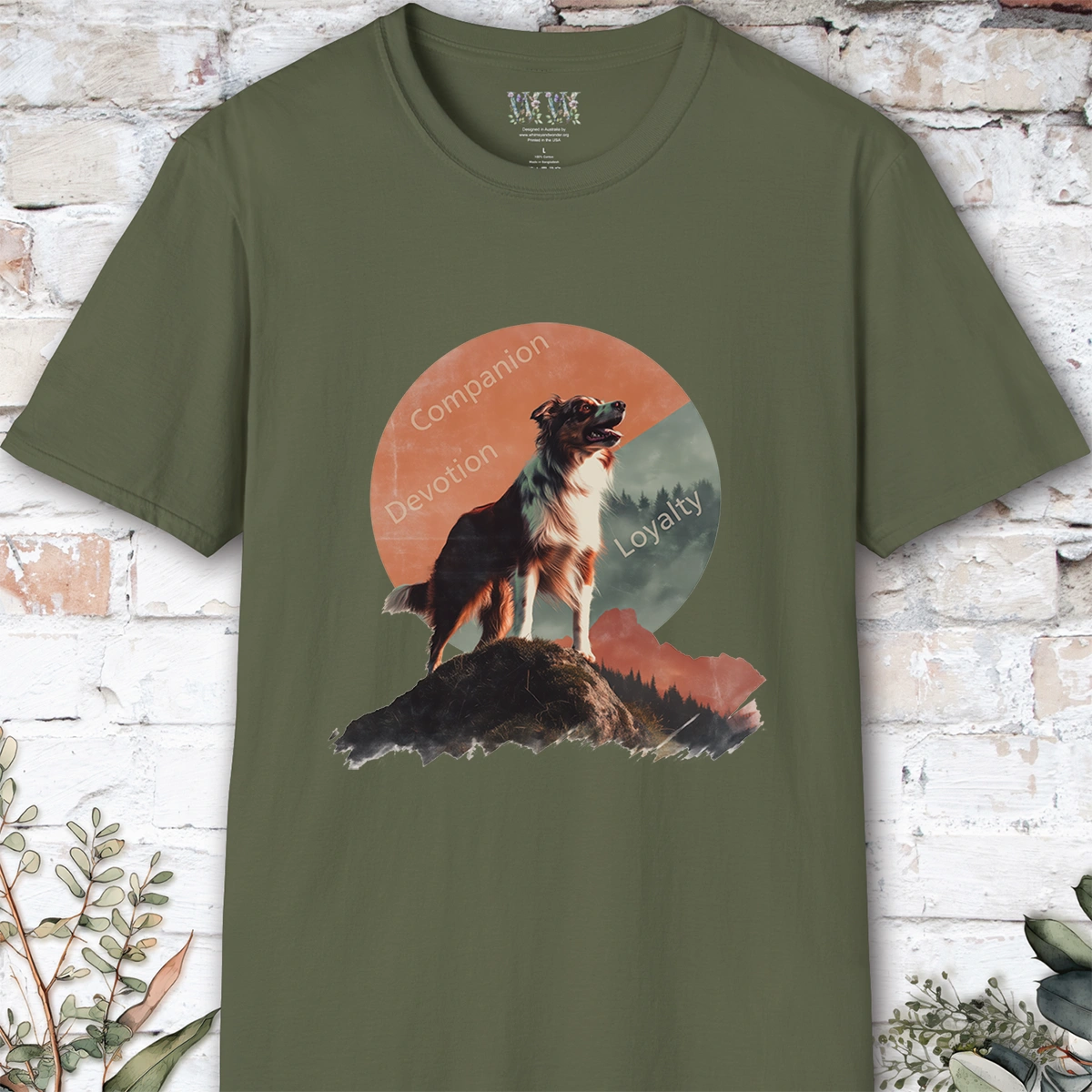 Border Collie #2 Companion unisex T shirt