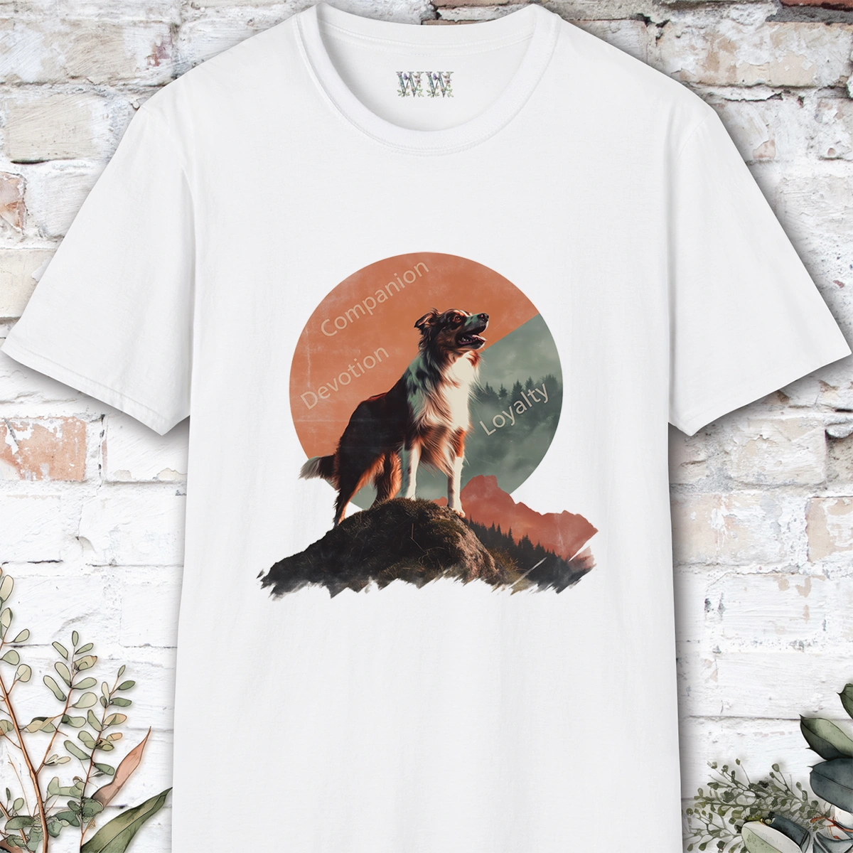 Border Collie #2 Companion unisex T shirt