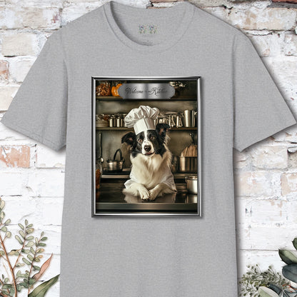 Border Collie Chef Unisex T shirt