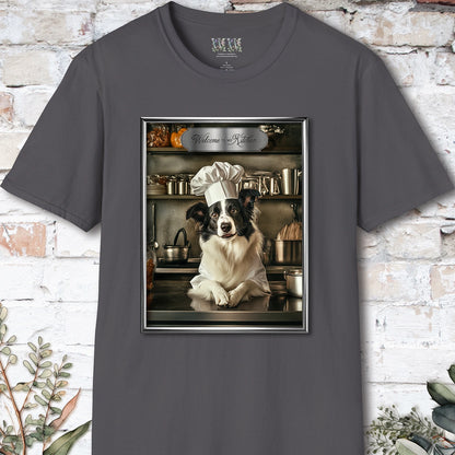 Border Collie Chef Unisex T shirt