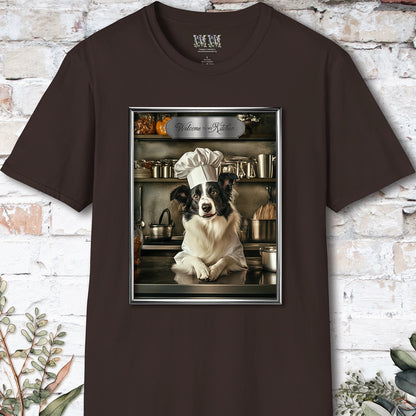 Border Collie Chef Unisex T shirt
