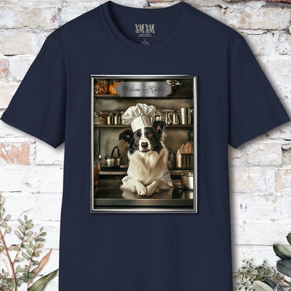 Border Collie Chef Unisex T shirt