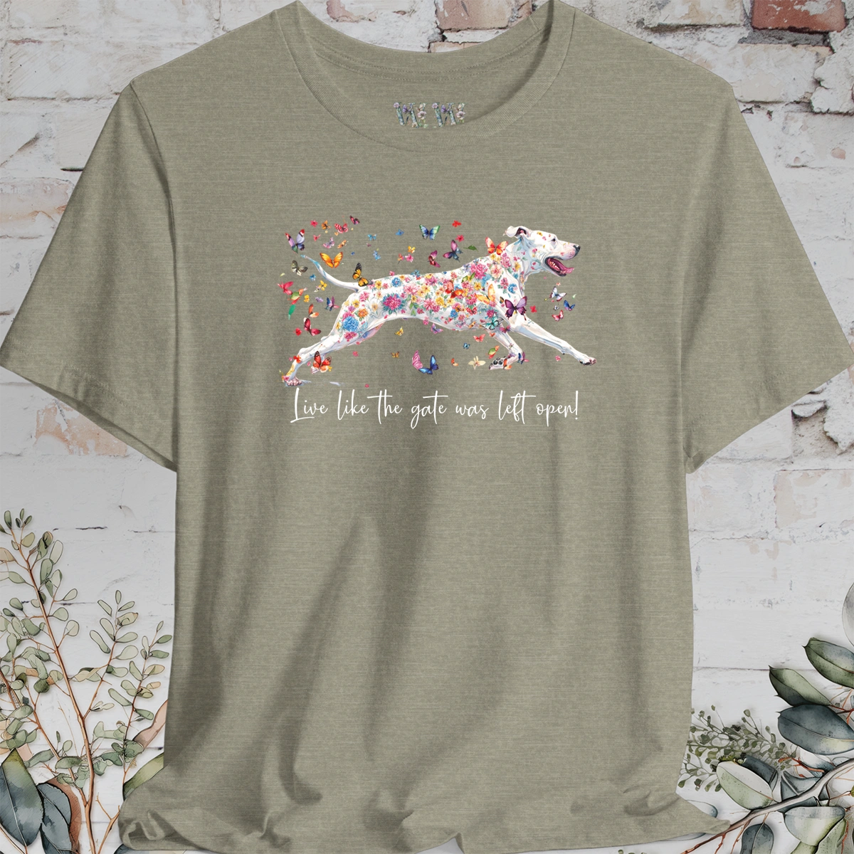 Bull Arab "Live like the gate was left open" Unisex T shirt