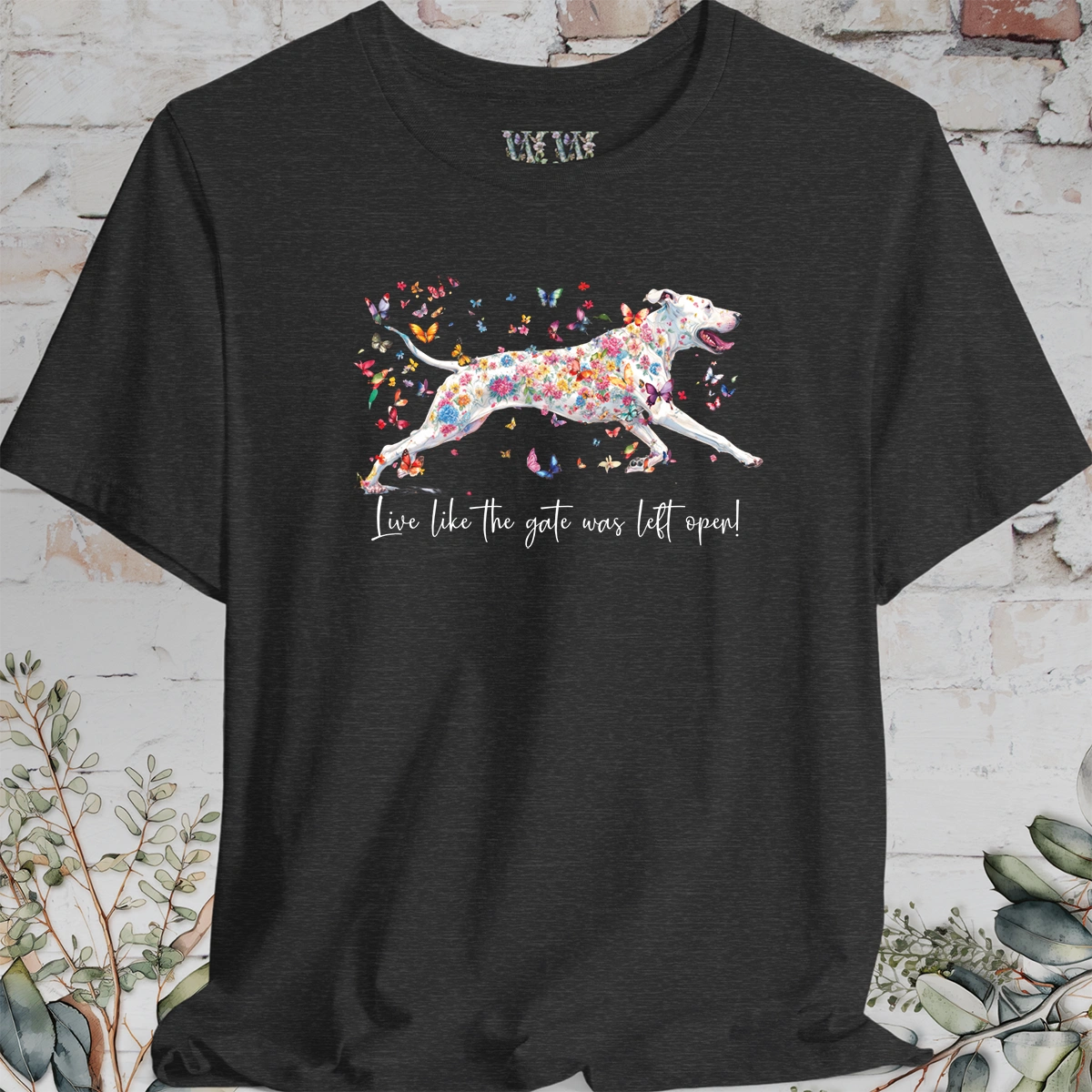 Bull Arab "Live like the gate was left open" Unisex T shirt