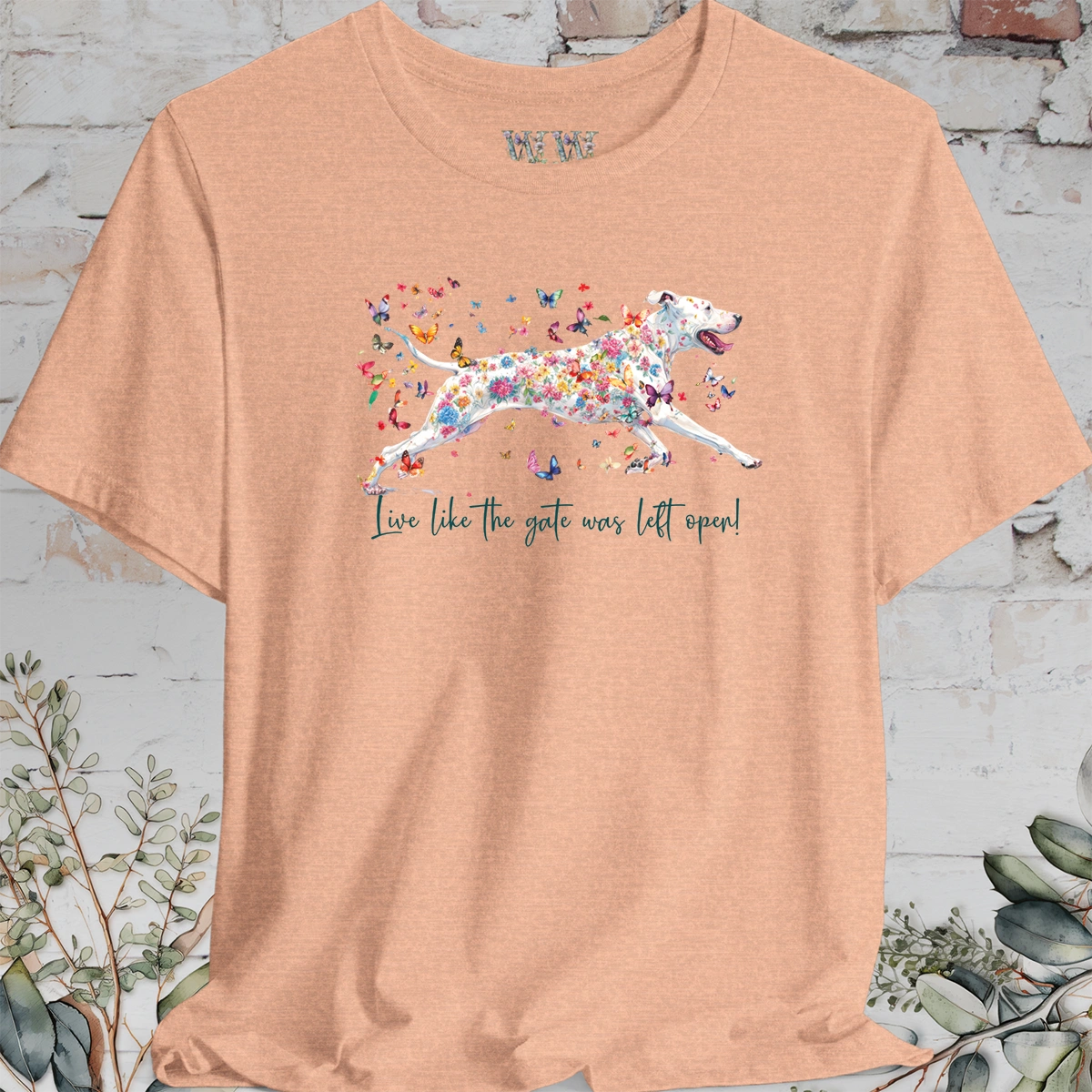 Bull Arab "Live like the gate was left open" Unisex T shirt