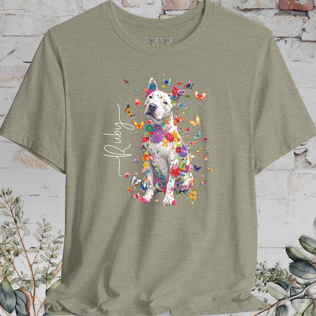 Bull Arab Floral Personalized T shirt