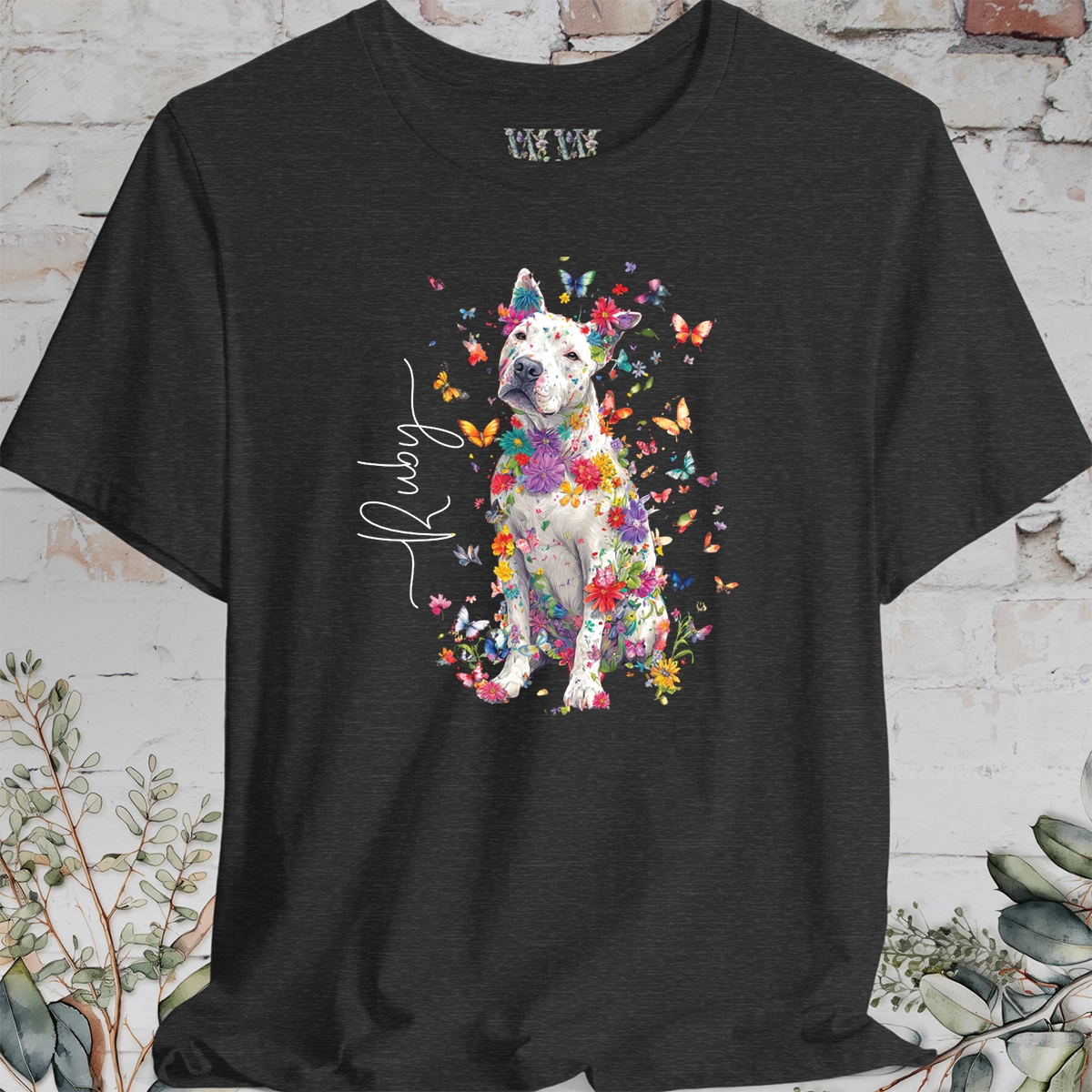 Bull Arab Floral Personalized T shirt