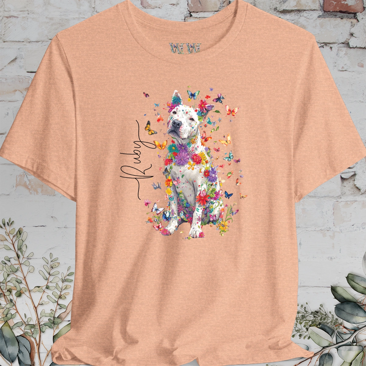 Bull Arab Floral Personalized T shirt