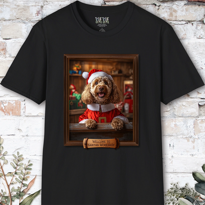 Cavoodle/Cavapoo #2 Santa's Workshop Unisex T shirt
