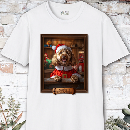 Cavoodle/Cavapoo #2 Santa's Workshop Unisex T shirt