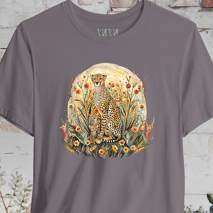 Cheetah #4 Wild Animals, unisex T-Shirt