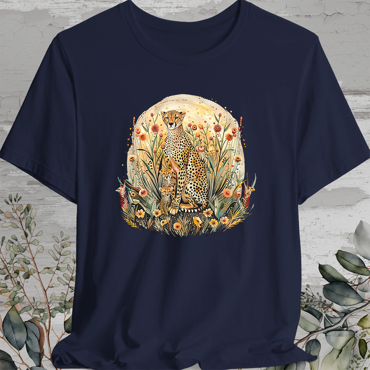 Cheetah #4 Wild Animals, unisex T-Shirt