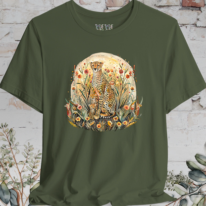 Cheetah #4 Wild Animals, unisex T-Shirt