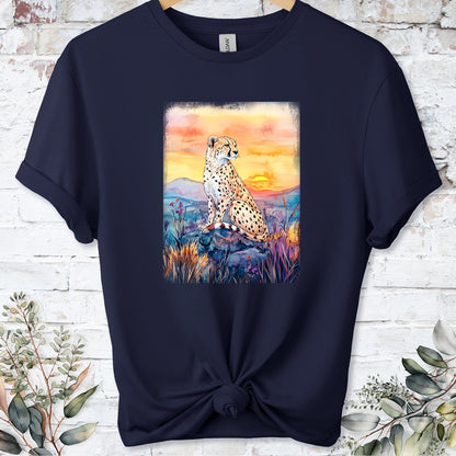 Cheetah at sunset #6 Unisex T shirt